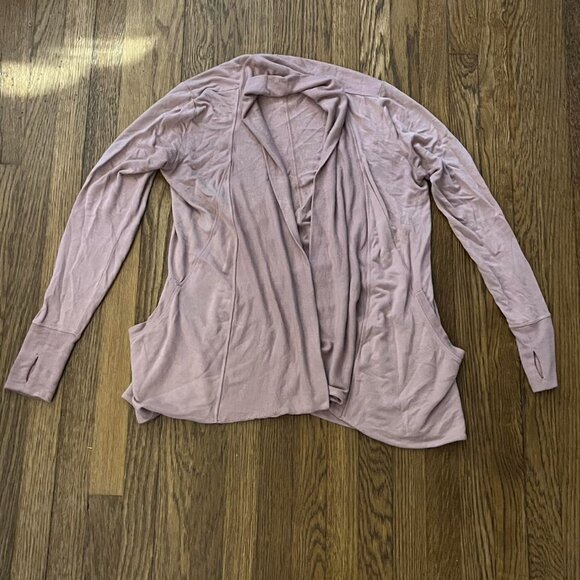 Pink Athleta Cardigan Women's XS, Flowy Cardigan, Layering Piece, Relaxed Fit - Picture 1 of 6